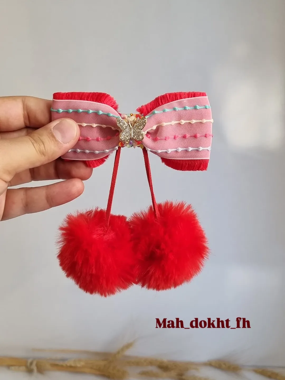 گیره سر پاپیون ۷.۵ سانتی